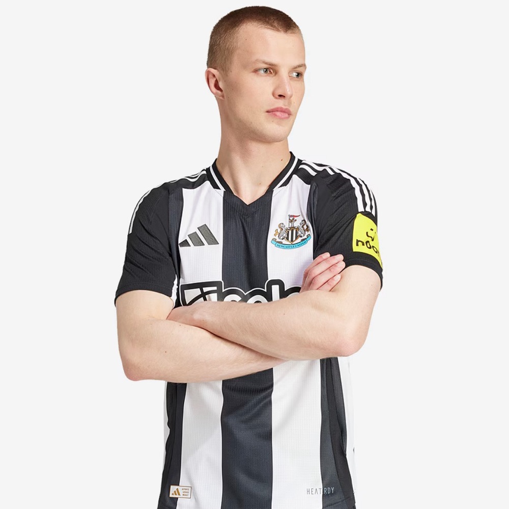 Adidas Newcastle United FC 24/25 Home Authentic Jersey Men's Size Small JJ4466